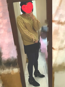 アンナさん（レディース・162cm）の冬コーディネート