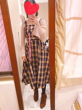 アンナさん（レディース・162cm）の冬コーディネート