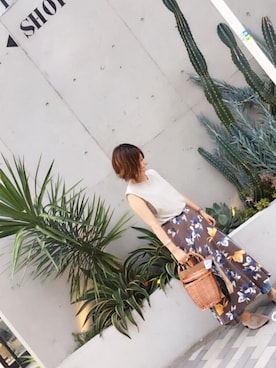 HARUKAさん（レディース・158cm）の夏コーディネート