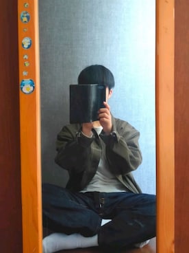 「neos（ネオス）のアイテム（カバーオール）」を使った、しょーさん（メンズ・158cm）の春コーディネート