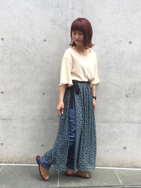 えぐっちょさん（レディース・157cm）の春コーディネート