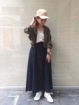 えぐっちょさん（レディース・157cm）の夏コーディネート