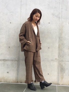 えぐっちょさん（レディース・157cm）の夏コーディネート