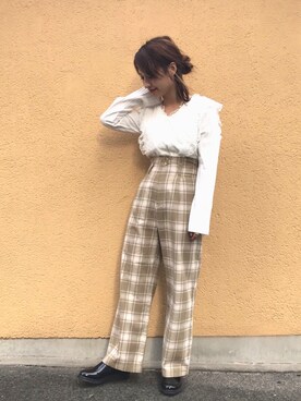 えぐっちょさん（レディース・157cm）の秋コーディネート
