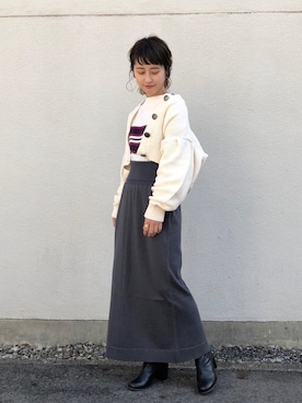 えぐっちょさん（レディース・157cm）の冬コーディネート