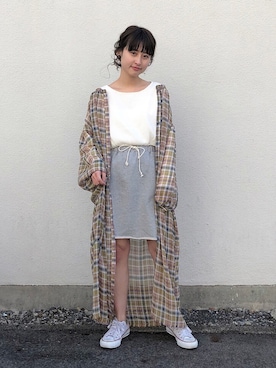 えぐっちょさん(レディース・157cm)の春コーディネート