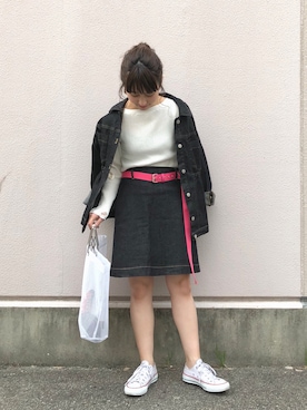 えぐっちょさん（レディース・157cm）の春コーディネート