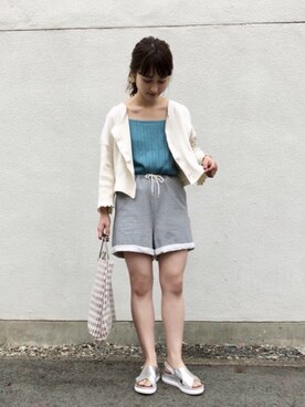 えぐっちょさん（レディース・157cm）の春コーディネート