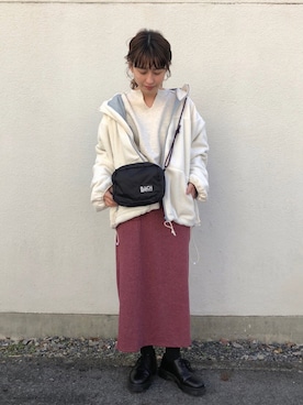 「bach（バッハ）のアイテム」を使った、えぐっちょさん（レディース・157cm）の秋コーディネート