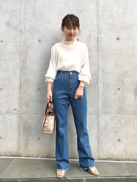 えぐっちょさん（レディース・157cm）の春コーディネート