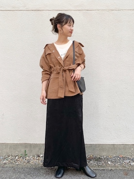 えぐっちょさん（レディース・157cm）の秋コーディネート