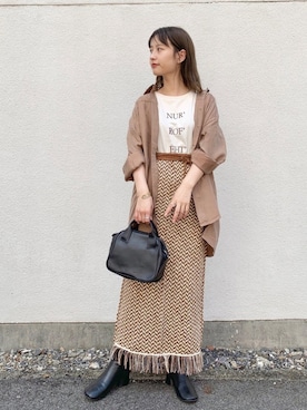 えぐっちょさん（レディース・157cm）の秋コーディネート