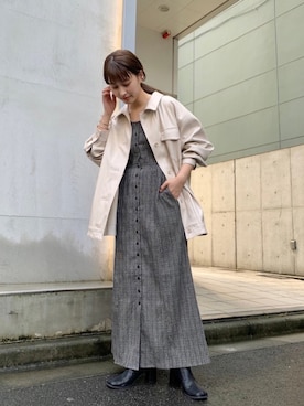 えぐっちょさん（レディース・157cm）の秋コーディネート