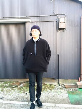 「patagonia（パタゴニア）のアイテム（その他アウター）」を使った、ryokiyotaさん（メンズ・175cm）の冬コーディネート