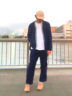 「MARTIN MARGIELA（マルタンマルジェラ）のアイテム」を使った、ryokiyotaさん（メンズ・175cm）の秋コーディネート