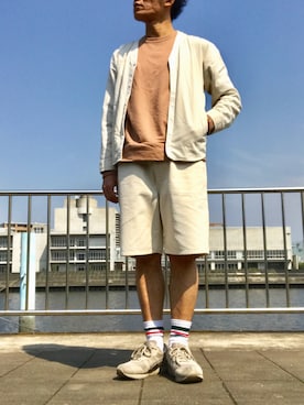 「平成最後のWEARISTAセンバツ」｜「アイテム（スウェット）」を使った、ryokiyotaさん（メンズ・175cm）の春コーディネート