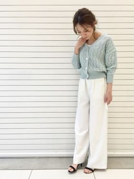 ゆいぴさん（レディース・154cm）の春コーディネート