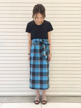 ゆいぴさん（レディース・154cm）の春コーディネート