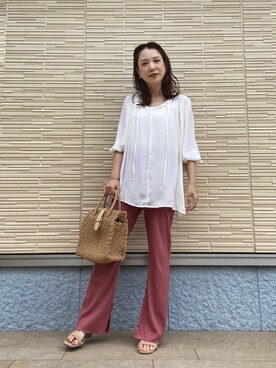 ゆいぴさん（レディース・153cm）の夏コーディネート