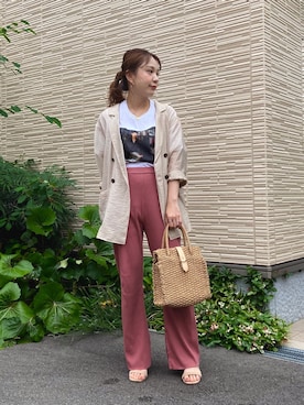 ゆいぴさん（レディース・153cm）の夏コーディネート