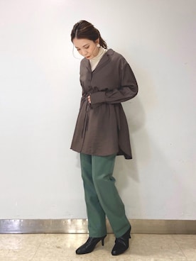 ゆいぴさん(レディース・153cm)の秋コーディネート