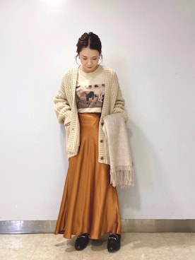 ゆいぴさん（レディース・153cm）の秋コーディネート