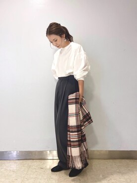 ゆいぴさん（レディース・153cm）の秋コーディネート