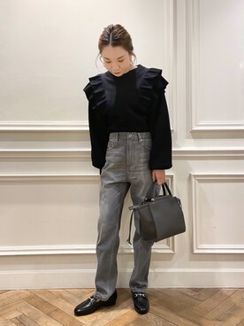 ゆいぴさん(レディース・153cm)の冬コーディネート