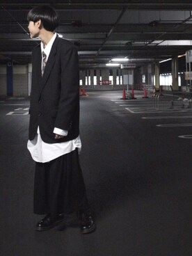 「アイテム（フォーマルスーツ/小物）」を使った、Taichiさん（メンズ・163cm・10代）の春コーディネート