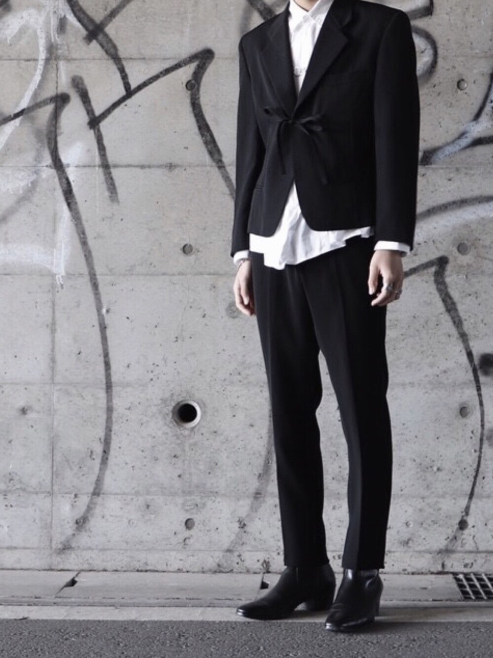 tricot COMME des GARCONSのテーラードジャケットを使ったメンズ人気