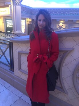「WINTER STYLE」｜「アイテム（ハンドバッグ）」を使った、EurasianVogueさん（レディース・160cm）の冬コーディネート
