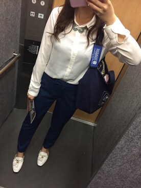 「MIXXO（ミッソ）のアイテム」を使った、a♡さん（レディース・163cm）の春コーディネート