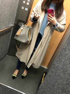 「UNTITLED（アンタイトル）のアイテム（パンプス）」を使った、a♡さん（レディース・163cm）の春コーディネート