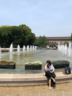 「A land（エーランド）のアイテム」を使った、a♡さん（レディース・163cm）の春コーディネート