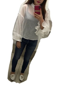 「A land（エーランド）のアイテム」を使った、a♡さん（レディース・163cm）の夏コーディネート