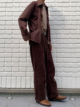 「MICHAEL KORS（マイケルコース）のアイテム（ベルト）」を使った、《ATM》さん（メンズ・173cm）の夏コーディネート