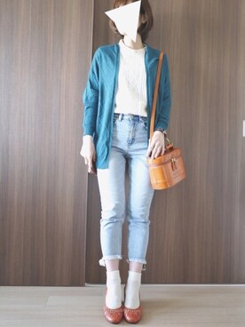 「h．k．c（アンドイット）のアイテム」を使った、Milky*さん（レディース・160cm）の春コーディネート