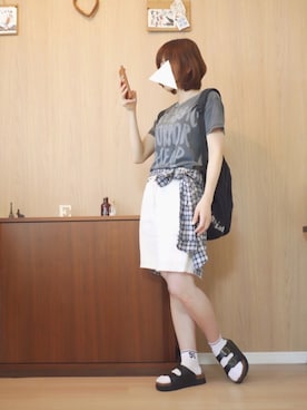 Milky*さん（レディース・160cm）の夏コーディネート