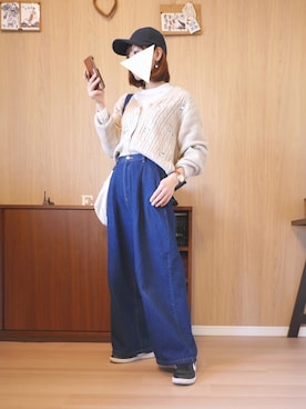 Milky*さん（レディース・160cm）の冬コーディネート