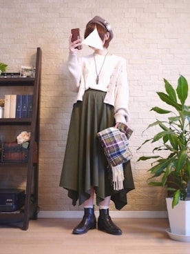 Milky*さん（レディース・160cm）の春コーディネート