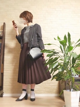 「La TOTALITE（ラトータリテ）のアイテム」を使った、Milky*さん（レディース・160cm）の春コーディネート