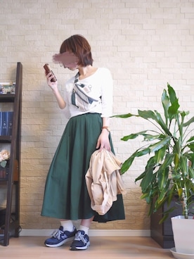 「UNITED ARROWS（ユナイテッドアローズ）のアイテム（ボディバッグ/ウエストポーチ）」を使った、Milky*さん（レディース・160cm）の春コーディネート