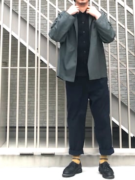 「AURALEE」｜KOUTAROUさん（メンズ・175cm）の春コーディネート
