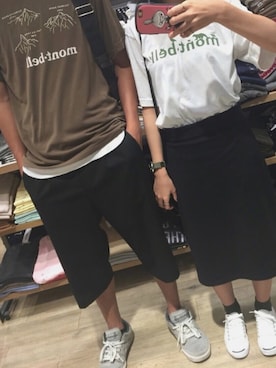 Mont Bell モンベル のtシャツ カットソー ブラウン系 を使ったレディース人気ファッションコーディネート Wear
