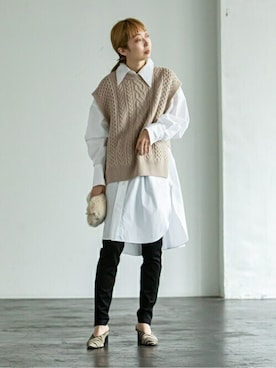 「PELLICO SUNNY（ペリーコサニー）のアイテム」を使った、noble_natsuさん（レディース・163cm）の秋コーディネート