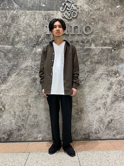 Nano Universe ルミネ大宮nano Universe ルミネ大宮 Mensさんのシャツ ブラウスを使ったコーディネート Zozotown