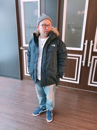 XSノースフェイスレディースVXACTIVEベージュマクマードダウンパーカ 20171230164615164_320.jpg