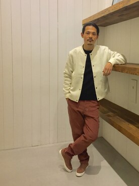 「Saturdays NYC（サタデーズ ニューヨークシティ ）のアイテム（ブルゾン）」を使った、masachikaさん（メンズ・180cm）の冬コーディネート
