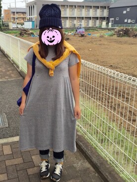 「PAR ICI」｜「アイテム（帽子）」を使った、みぃさん（レディース・156cm）の秋コーディネート