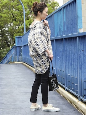 MATSUURAさん（レディース・162cm）の夏コーディネート